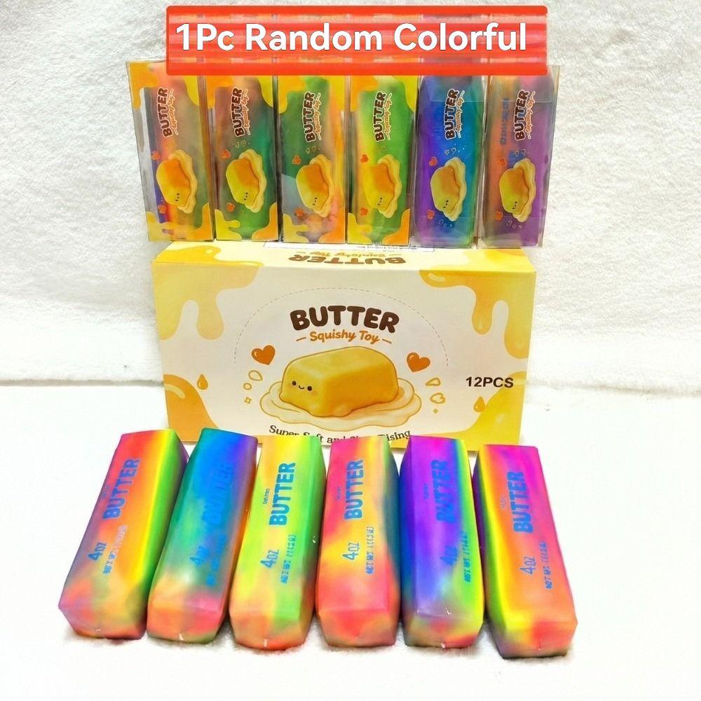 Knuspriger Butterstick Quetschspielzeug Knet-Butterstick Squishy Spielzeug Büro Schreibtischspielzeug