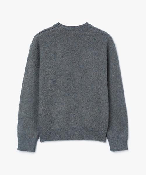 Pabeulega Oslo Mohair Knit (Midnight Blue)