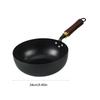 Large Capacity 24cm Chinese Cast Iron Cooking Pan Nonstick Coating For Healthy Frying And Stewing