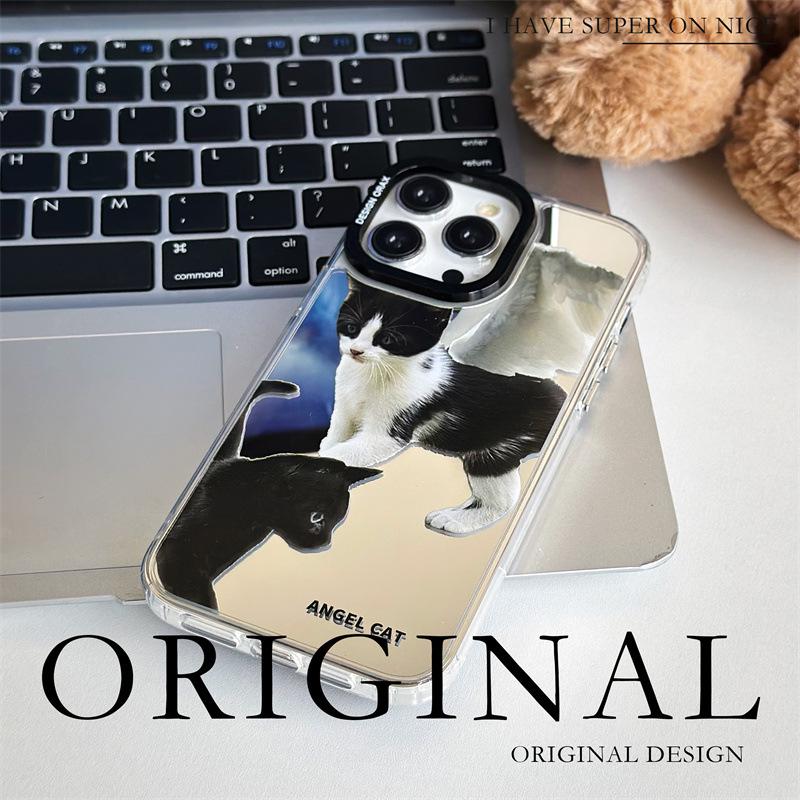 Zhitai Three-in-One Mirror Case for iPhone 15/14 Pro Max & 13/12