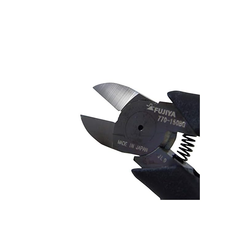 Fujiya Electrician Master Heavy-Duty Nippers, 150mm Round Blade - Black Gold, 770-150BG