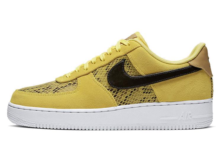 Nike Air Force 1 Low Yellow Snakeskin BQ4424-700 42