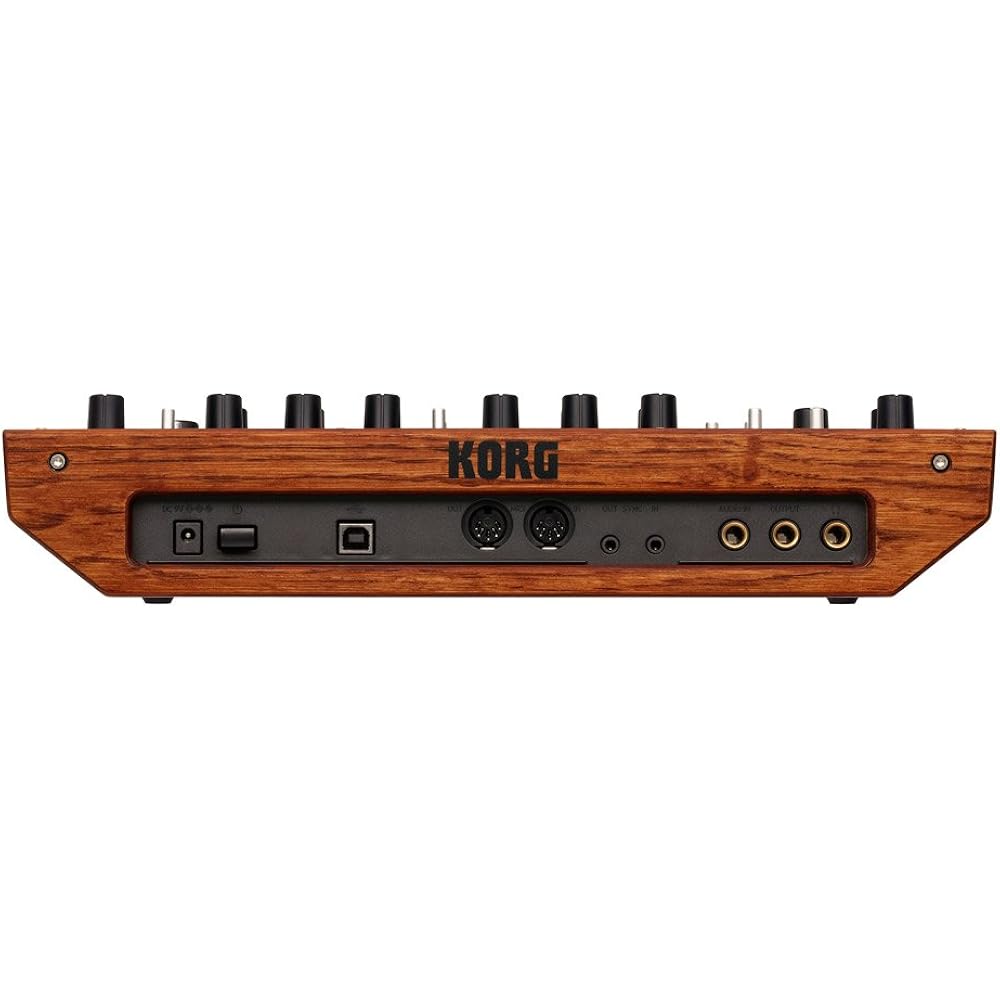 KORG monophonic analog synthesizer, monologue BK, black, 25 keys, 16 step sequencer, oscilloscope...