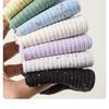5 Pairs of Summer Thin Socks Women Shallow Mouth Dot Yarn Low Boat Socks Simple Student Sports Non-slip Invisible Spaghetti Cotton Socks