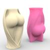 Human Body Flowerpot Silicone Mold Concrete Candlestick Resin Mould DIY Vase Succulent Planter Molds Home Decorations