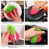 Strawberry Scrubber Sponge Kitchen Fruit Dish Cleaning Brush Dishwashing Brush Pot Pan Sponge Scouring Pads Cleaning Products