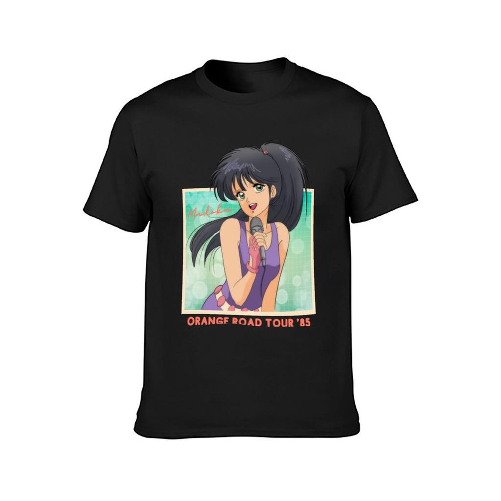 Kimagure Orange Road Madoka Ayukawa T-Shirt Customs Graphics Short Sleeve Tee Sweat Shirts, Men