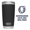 YETI Rambler 20 Tumbler, Stainless Steel, Vacuum Insulated, with MagSlider Lid