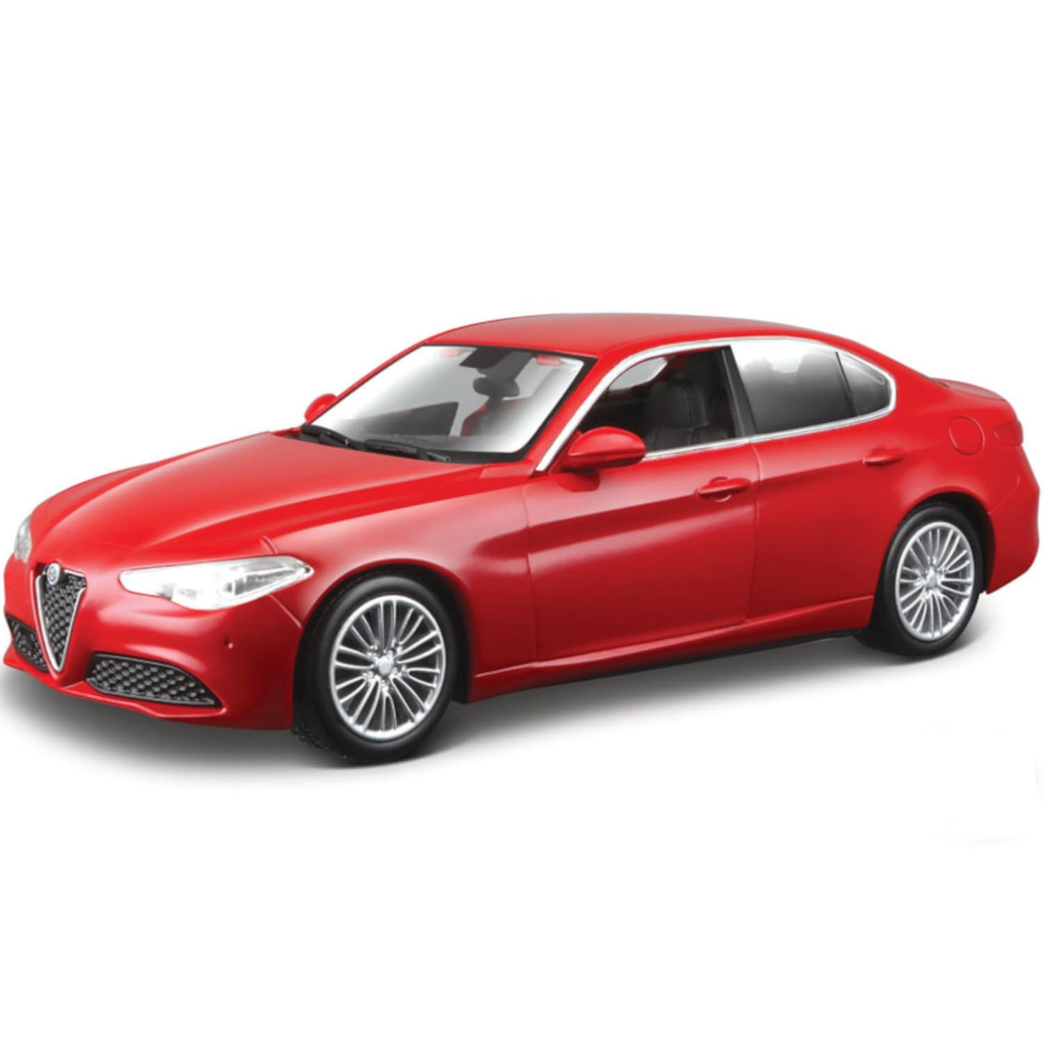 Bburago Alfa Romeo Giulia Масштаб 1/43 Литая модель автомобиля ALFA ROMEO GIULIA 2016 (Красное вино)