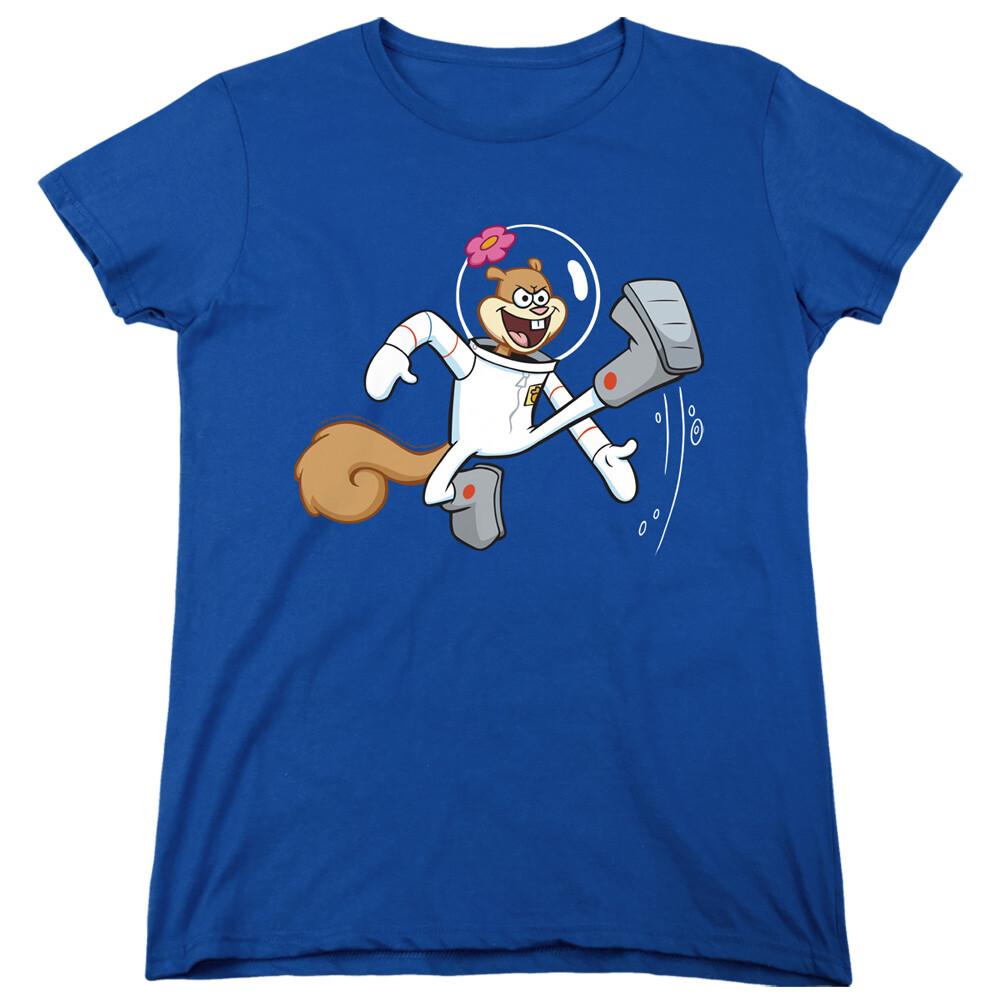 SPONGEBOB SQUAREPANTS KARATE SANDY Licensed Women039;s Graphic Tee Shirt SM-2XL Unisex T-Shirt S