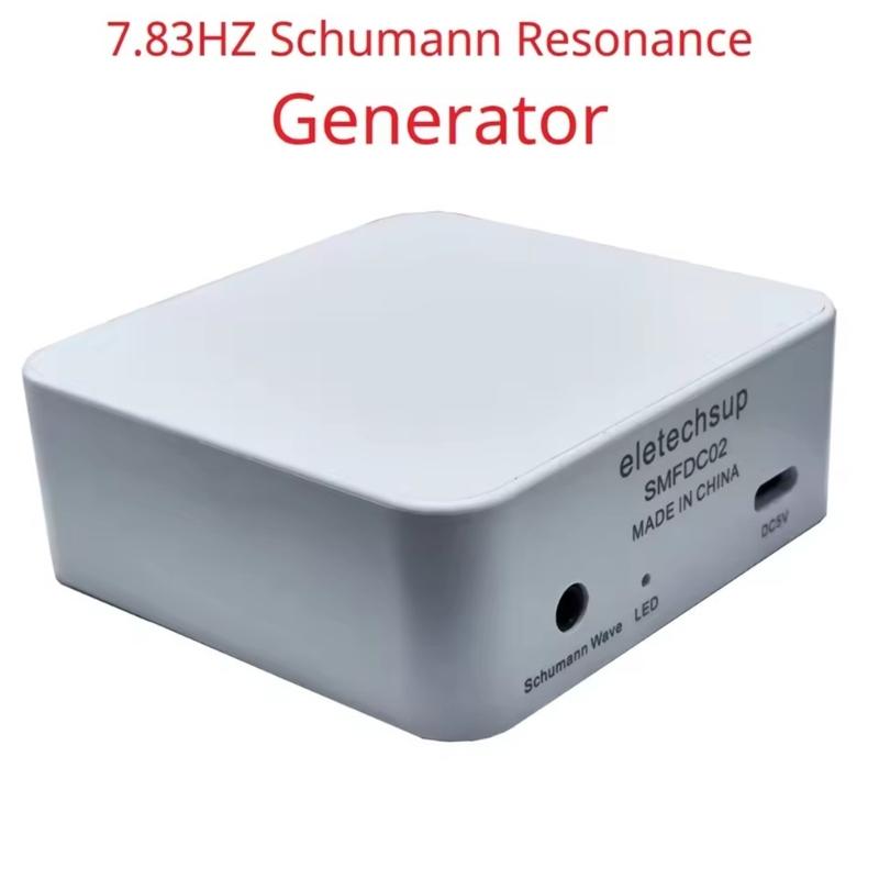 Schumann Waves Generator 7.83HZ Ultra Low Frequency Pulse Generator Sleep Improver with USB Power Cable Accessories