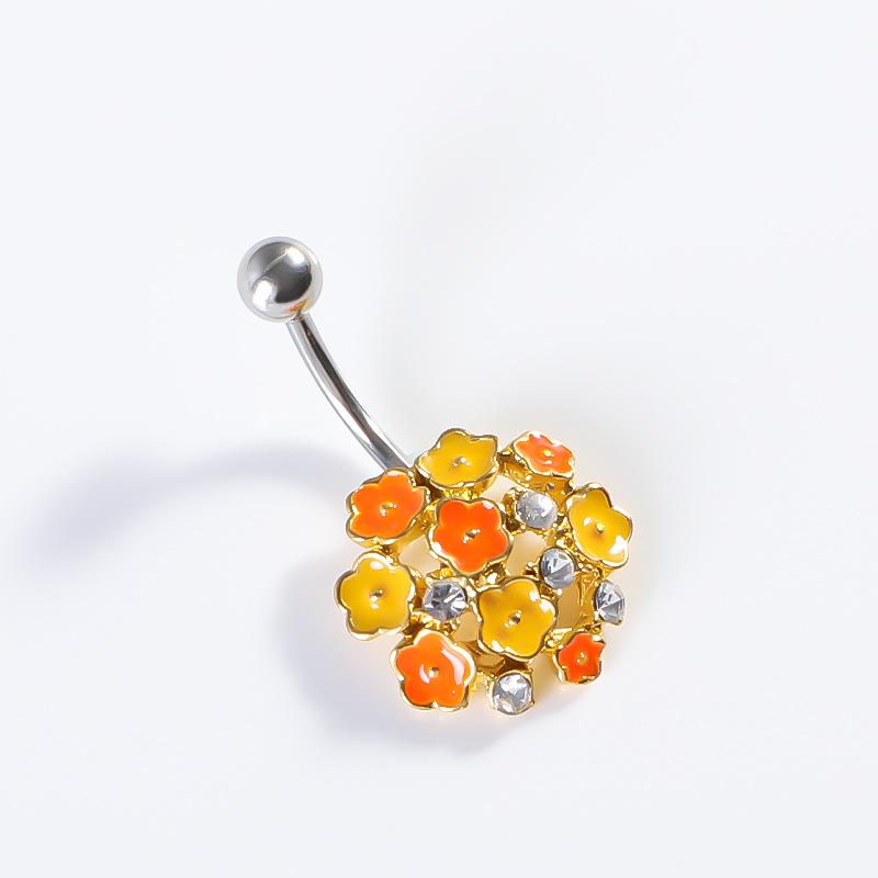 Non-Mainstream Stainless Steel Skull Belly Button Ring - Punk Holiday Party Jewelry