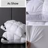 1pc 48x74CM Twisted Pillow  - Hotel Grade Neck Support Pillow Core Designed for Sleep Aid And Home Use