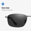 AORON Metal Frame Polarized Sunglasses for Men Women Fashion Outdoor Driver Driving Glasses UV400 Anti Glare Eyeglasses