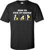 How To Pick Up Chicks - Funny, Sarcastic, Adult Basic Cotton T Shirt