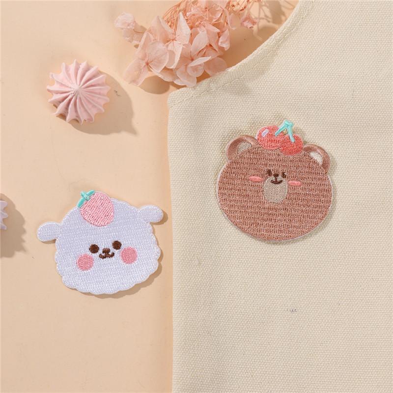 Sanai Embroidered Cloth Sticker Handmade Diy Children'S Clothes Pants Decorative Patch Self-Adhesive Repair Pattern Sticker