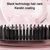 Rechargeable Hair Straightener Comb Cordless Detangler Electric Heating Hair Straightener Brush