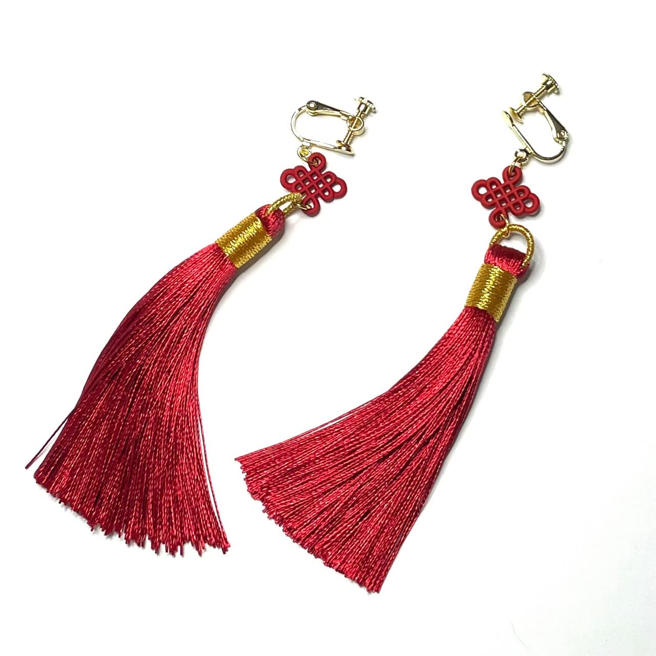 

Китайська китиця Китайський Китайський Китайський координаційні сережки, підвісні, червоні, Китай, Чайна-таун, вузол, сережки, сережки, китиці, розкішні,