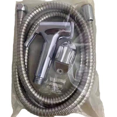 Rociador de bidé de mano para inodoro, cabezal de ducha de grifo de baño hecho de ABS Juego de bidé de mano para inodoro de baño