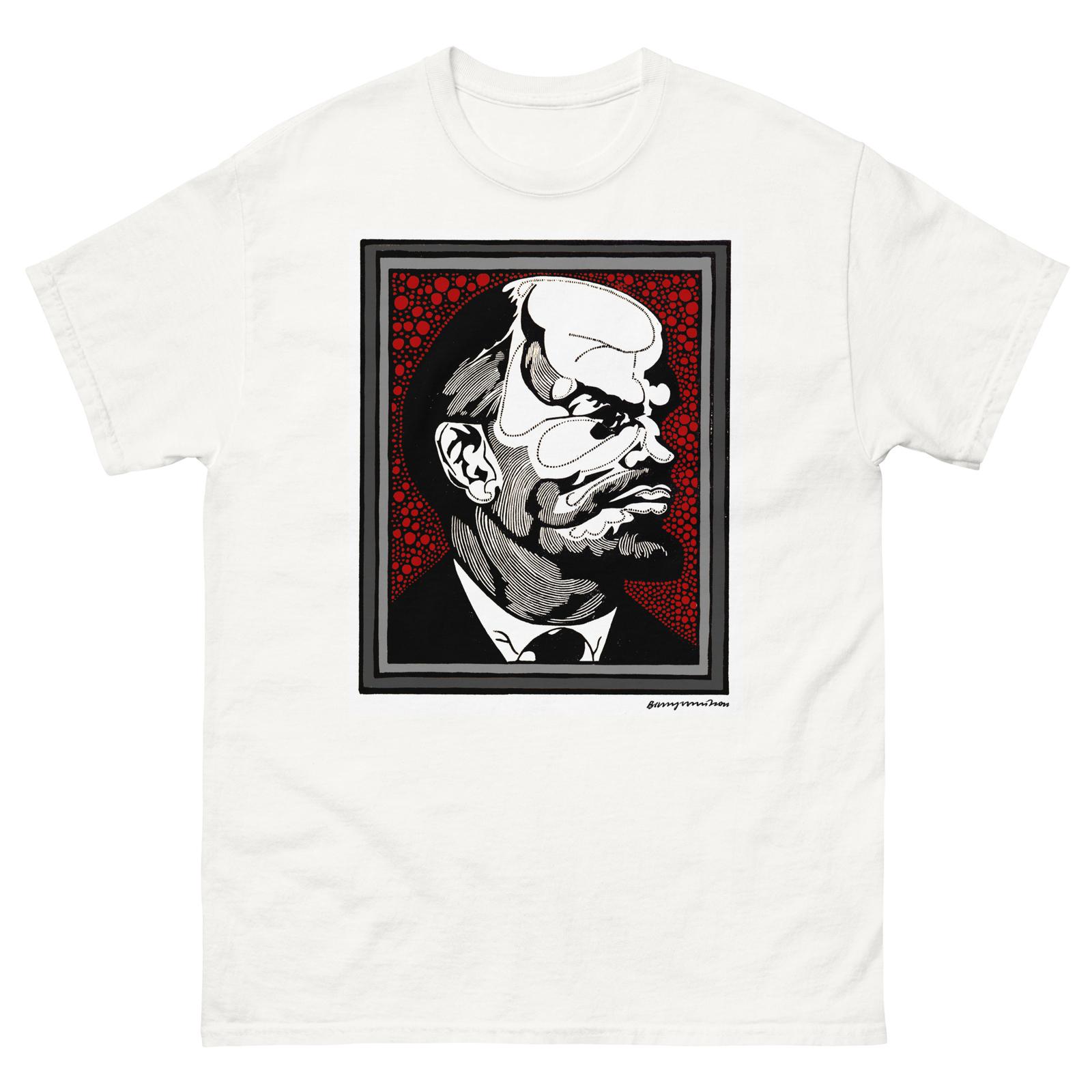 Lenin T-shirt iconic linocut XL