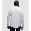 Lululemon New Venture Long Sleeve Shirt  Updated Classic Fit Proper Stripe White Heathered Starch Blue