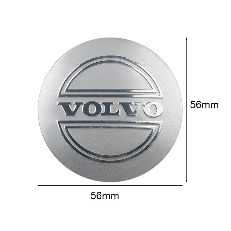 Set 4 buc. Autocolante Accesorii Capac Central Jantă Mașină 56/60mm Pentru Volvo Rdesign XC60 XC90 V40 V50 V60 T6 AWD Xc70 S60 S80 S90 V70 V90