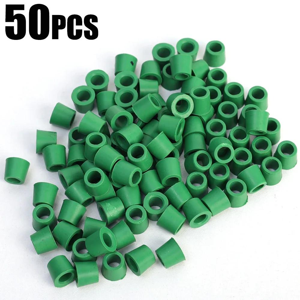 

100-50 ШТ. Резиновая прокладка Кондиционирование 1/4 Заправочный шланг Прокладка клапана Комплект уплотнений для ремонта коллектора Замена Автоаксессуары