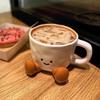 Cartoon Couple Ceramic Mug Creative Coffee Milk Tea Water Cup Cute Children Breakfast Cup Household Drinkware