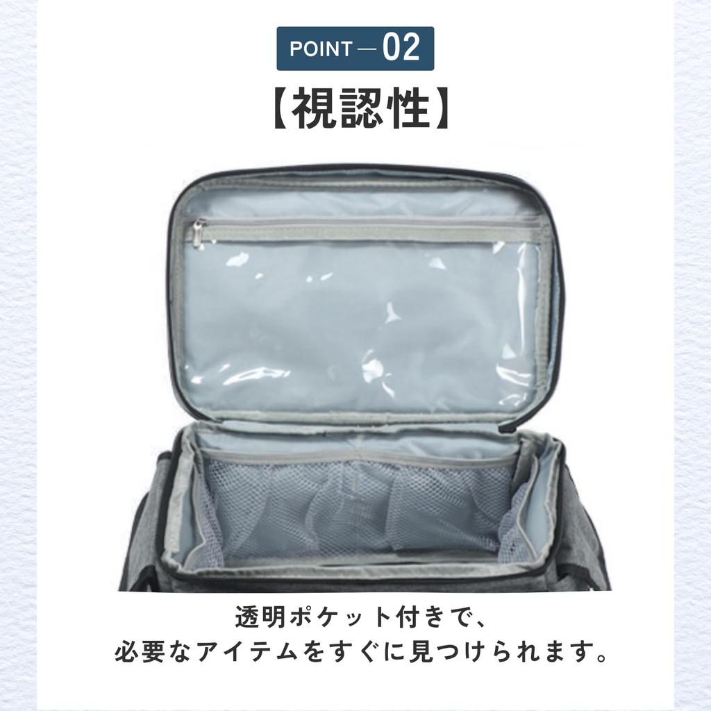 ideamall First Aid Bag, Medical First Aid Storage Case, Emergency Pouch