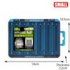 1PC 12 Compartments Fishing Tackle Organizer With 2 Buckle Plastic Clear Storage Case Double Sided Fishing Lure Boxes