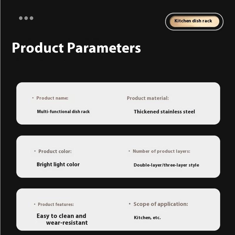 În stoc Raft de depozitare pentru bucătărie din oțel inoxidabil 304 Raft pentru boluri și scurgere Raft multifuncțional pentru boluri Depozitare boluri și bețișoare