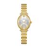 ORSGA Women's Oval Diamond-set Fashion Watch with Prismatic Mirror and Quartz Movement