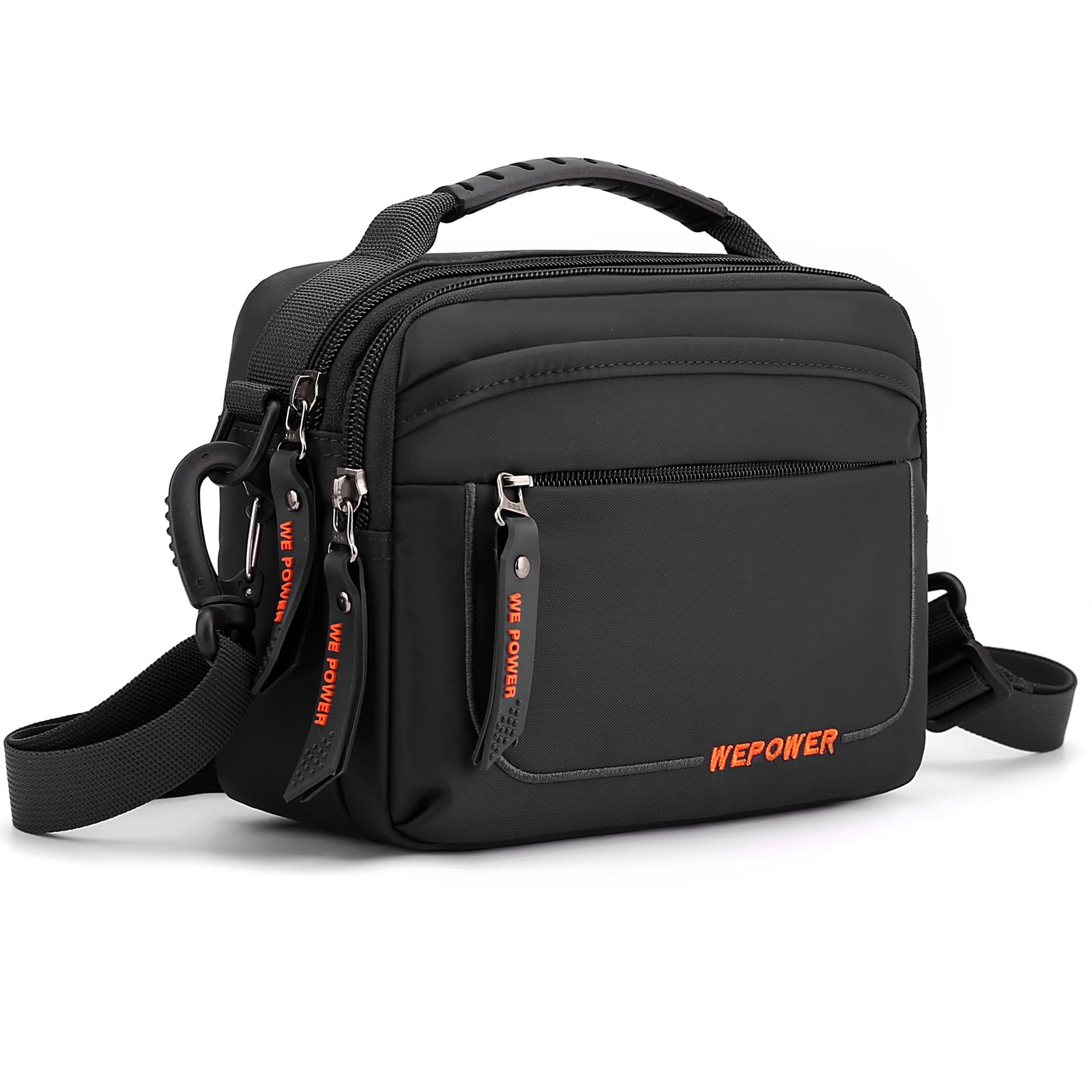 

Сумка на тело, пояс, плечо, черная [iBUTSARU] Мужская сумка, Сумка, Сумка, Сумка через плечо, Водонепроницаемая, Легкая, Многофункциональная, Кросс-боди, чёрный