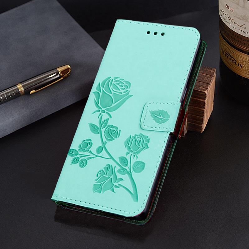 

Шкіряний чохол-книжка з квіткою троянди для Vivo Y33S Y31 Y21 Y21S Y01 Y15S Y19 Y51 Y30 Y50 Y55 5G V21 V17 V15 V11 Слот для карток Підставка Гаманець Кришка гаманця Vivo Y55 5G зелений