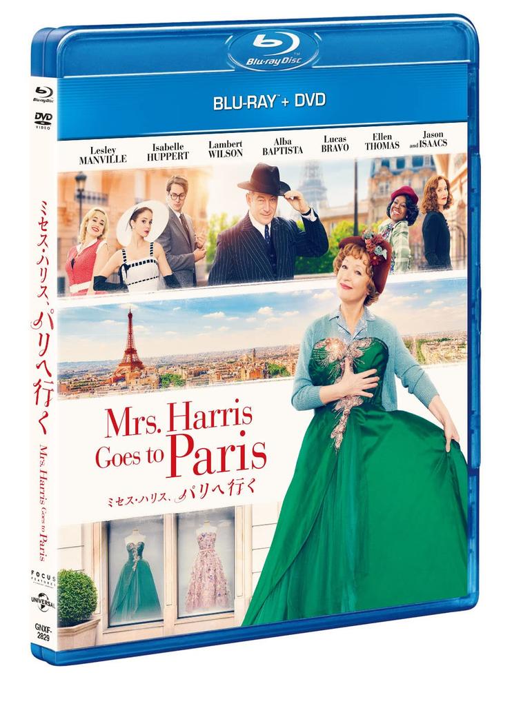 Harris v Paříži DVD paní. Blu-ray + [Blu-ray]
