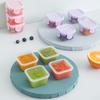 1/7Pcs Candy-Colored Mini Sealed Storage Box For Storing Hamster Snacks And Separating Condiments - Portable