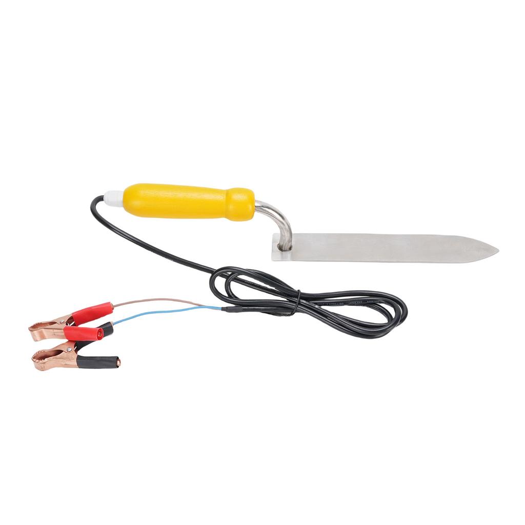 Electric Honey Cutter, Stachelss Steel Honey Scraper Wax Un ing Tool with Wooden Handle Suitable for Pizza Cutting Brd Cakes Beekee