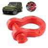 D   Shackle 8T/17600lbs Load Capacity 32T/70400lbs Brking Strength 7/8in Pin for Vehicle Recovery