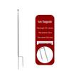 Eagle Armor Stainless Steel Telescopic Outdoor Ground Flagpole