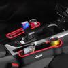 For Jeep Car LED Lights Seat Gap Storage Box Cup Holder With USB Charging For Jeep Grand Cherokee Wrangler JK Gladiator Compa