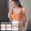 Rabbit ear cup underwear women's big breasts show small breasts, double breasts, anti-sagging bra, thin upper support, soft support women's bra