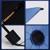 Hongye Three-Fold Solid Color UV Protection Umbrella