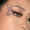 Dreamy Elf Glitter Butterfly Waterproof Eye & Face Stickers - Pearlescent Fine Glitter Tattoo Wings