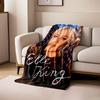 Artistic Portrait Blanket for All Seasons Blanket Lunch Break Throw Gift