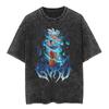 Men's Tees Polos Japanese Classic Dragon Ball Cartoon Anime Oversize High Street Vintage Washed Distressed13