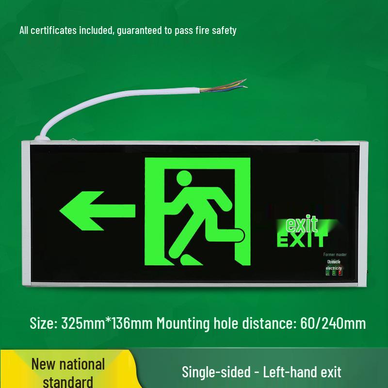 LED Notausgangs- & Treppenmarkierungsleuchte