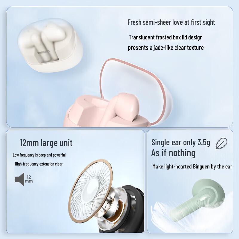 Philips TAT2138 True Wireless Bluetooth Earbuds