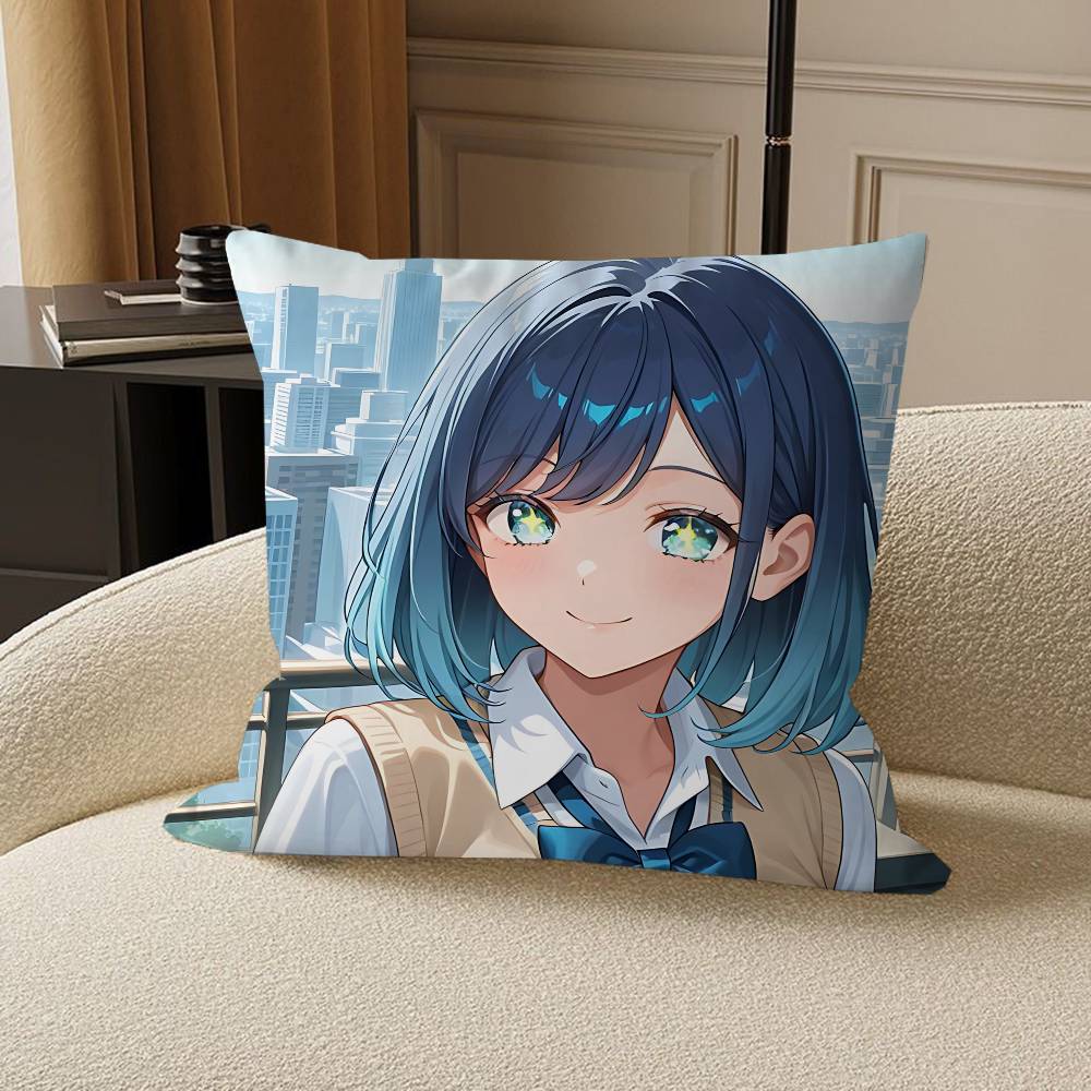 

Anime Fate-stay-night Pillow Cushion Cover Pillowcase Living Room Sofa Home Decor Customized 12x12Inch