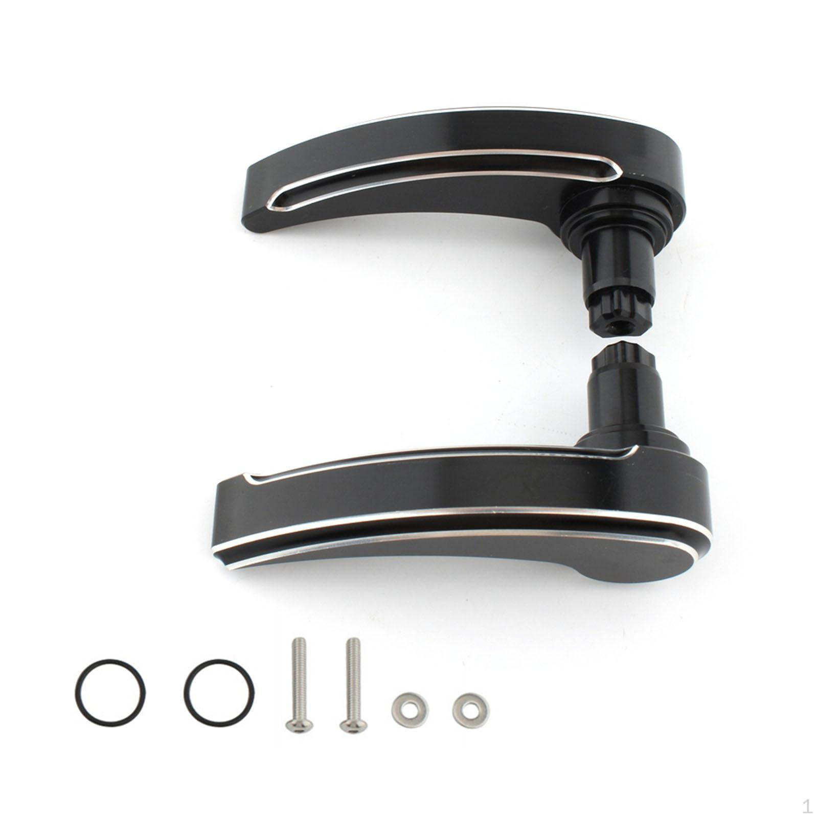 

Комплект защелки для седельной сумки мотоцикла, рычаг для седельной сумки, профессиональный, высокопроизводительный, простой в установке Black White