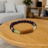 3Pcs Tube Shape Loose Beads Wood Spacer Bead Decorative Beads Curved Tube Beads  Beaded Accessories